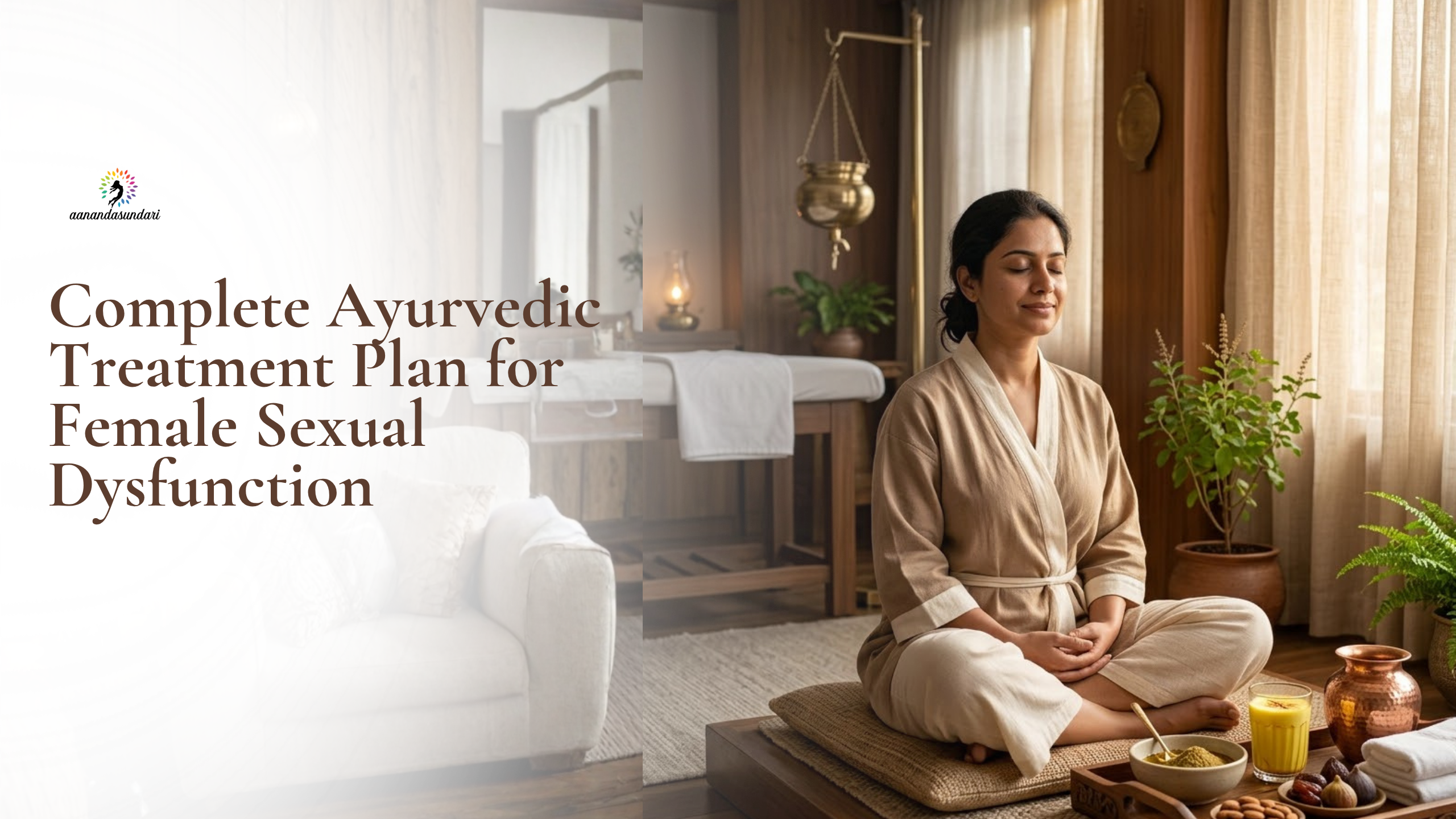 Complete Ayurvedic Treatment Plan for Female Sexual Dysfunction