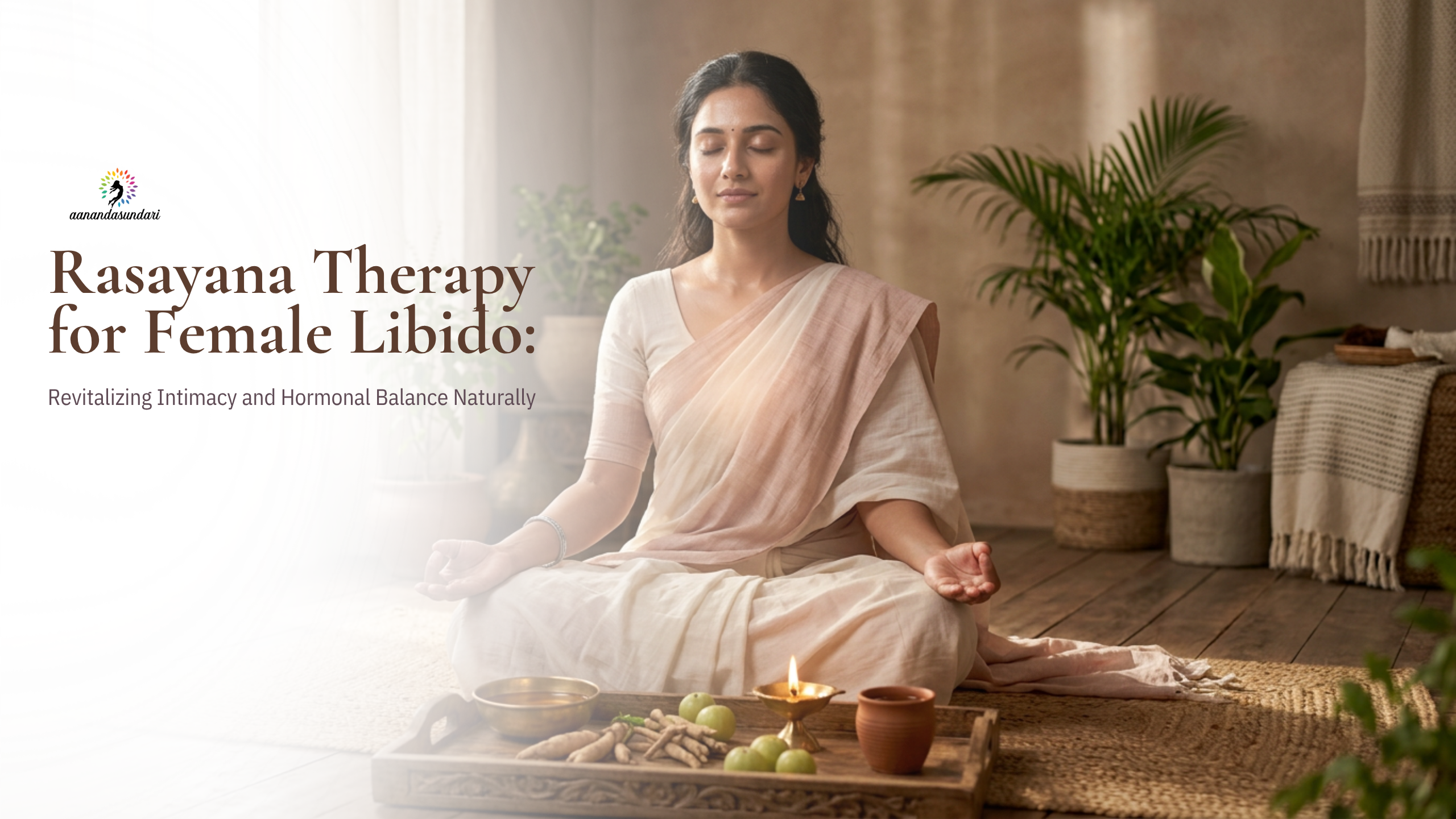Rasayana Therapy for Female Libido: Revitalizing Intimacy and Hormonal Balance Naturally