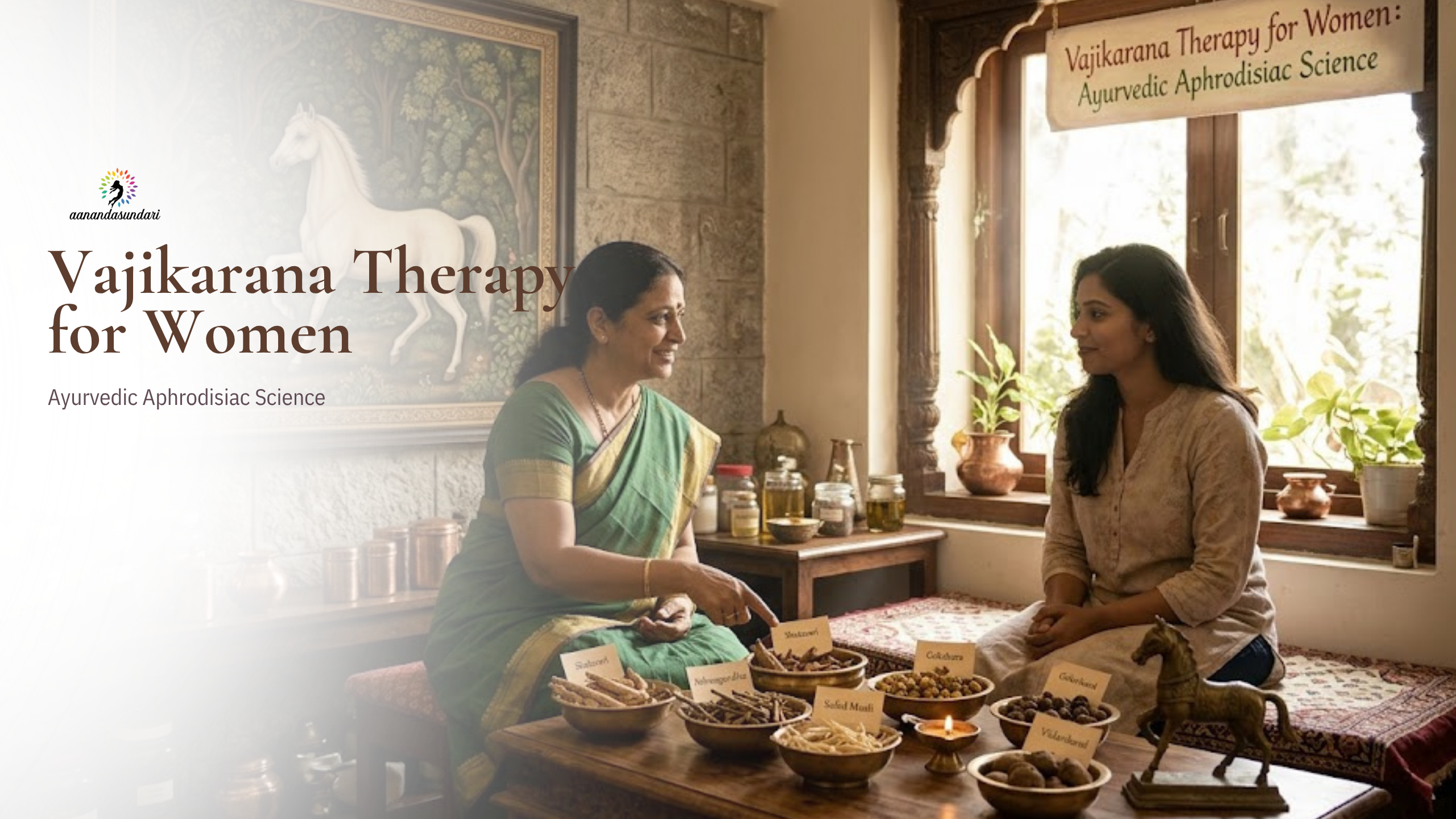 Vajikarana Therapy for Women: Ayurvedic Aphrodisiac Science
